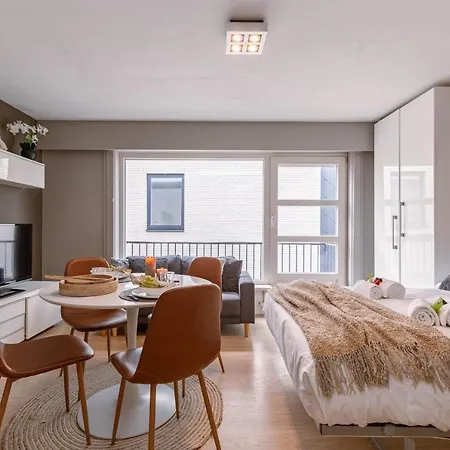 公寓 Comfortable And Compact Studio Close To The Beachfront! *